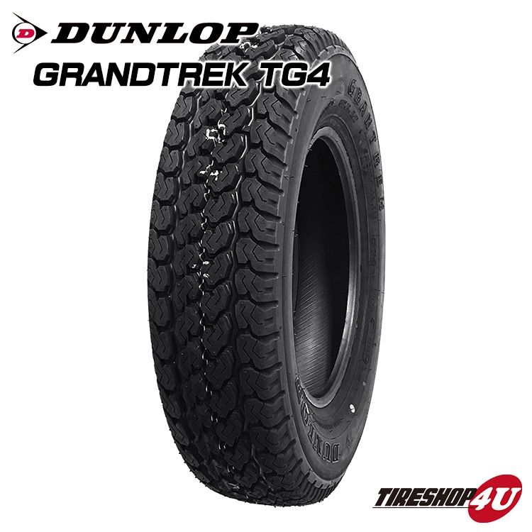 2025年製 DUNLOP GRANDTREK TG4 145R12 6PR 145-12